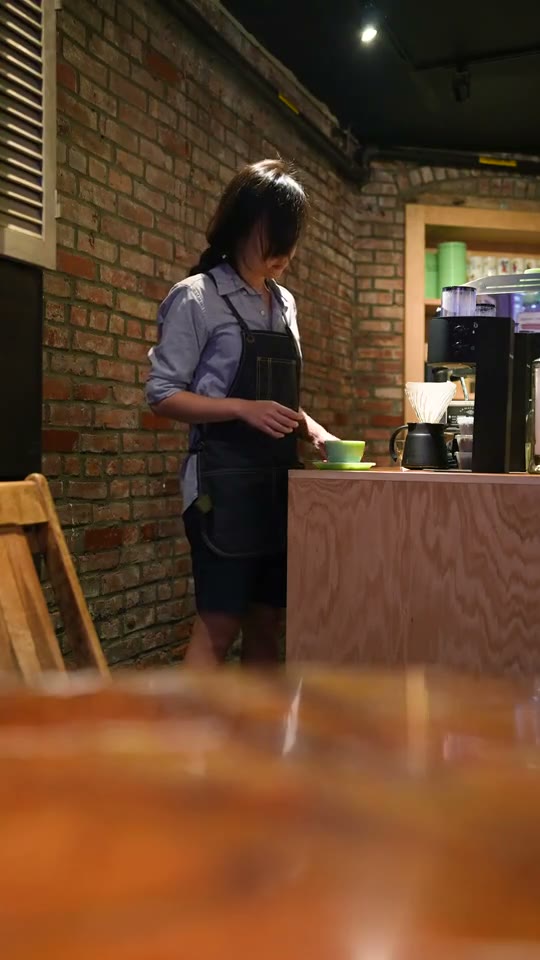 Préparation d’un café
